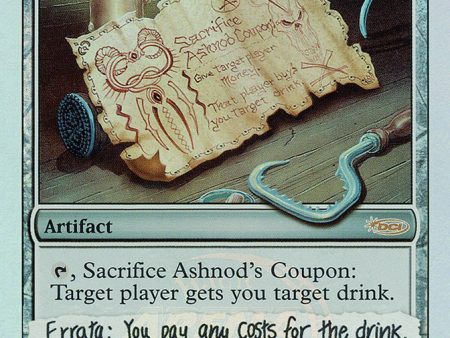 Ashnod s Coupon [Arena League 2004] Cheap