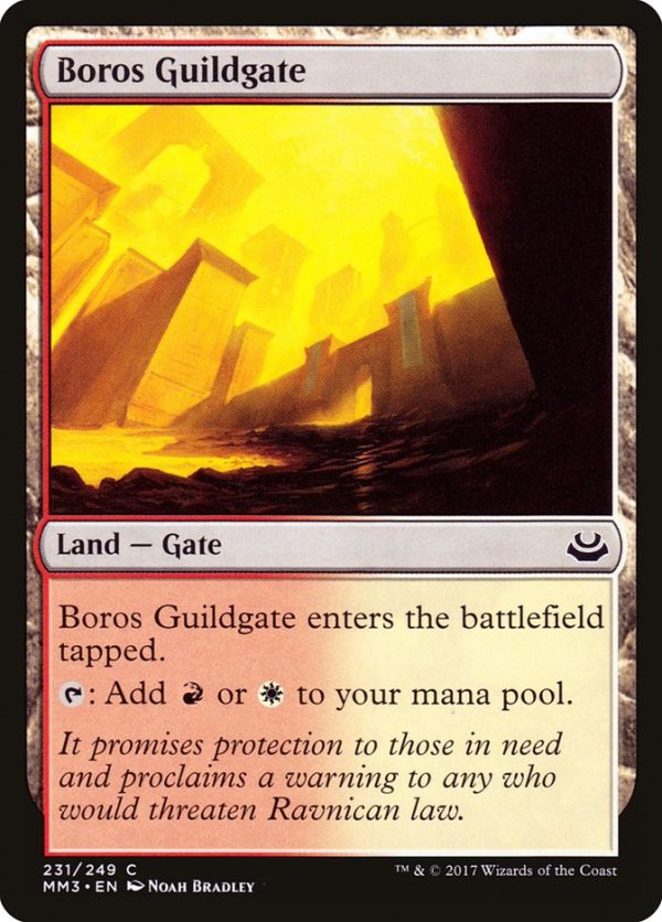 Boros Guildgate [Modern Masters 2017] Online Hot Sale