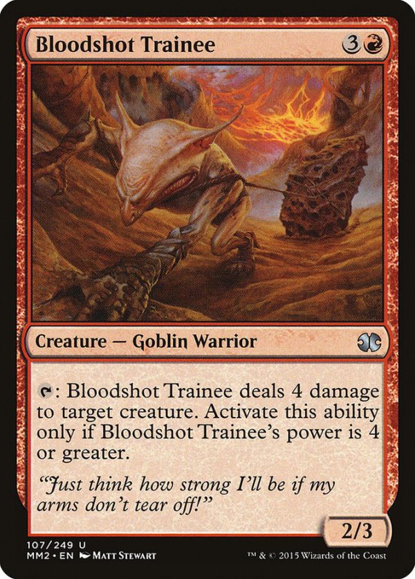 Bloodshot Trainee [Modern Masters 2015] Discount