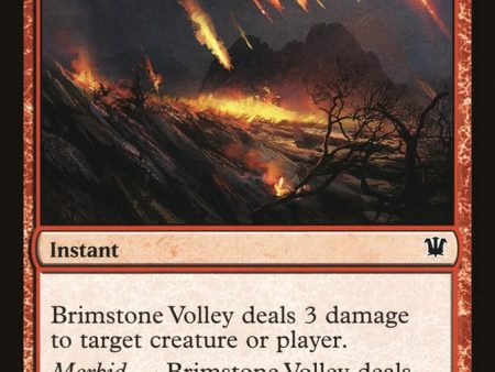 Brimstone Volley [Innistrad] Hot on Sale