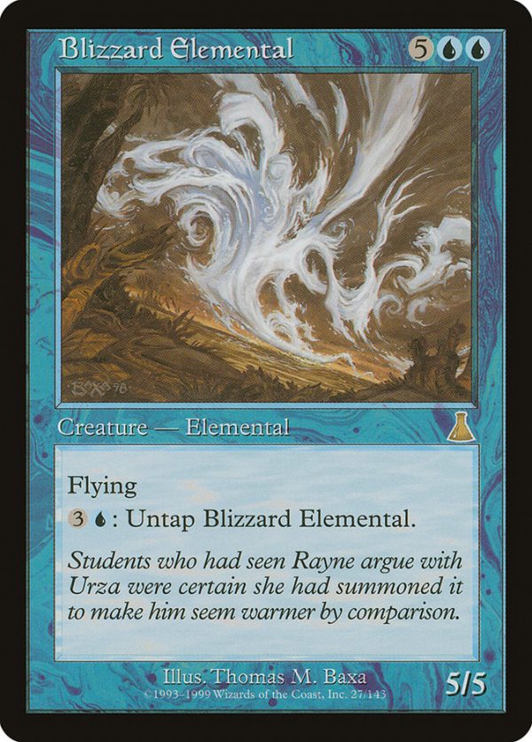 Blizzard Elemental [Urza s Destiny] For Cheap