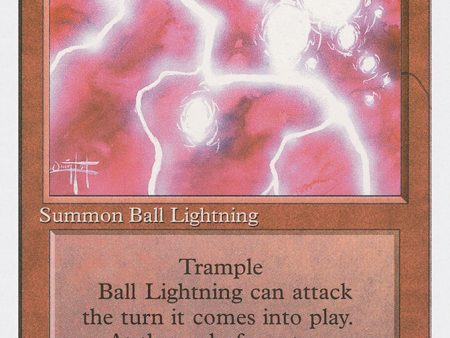 Ball Lightning [Fourth Edition] on Sale