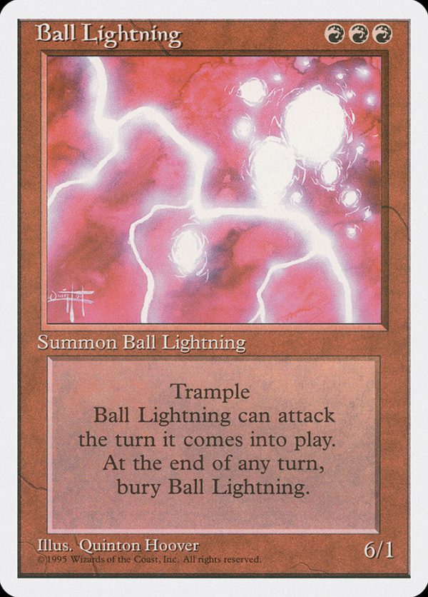 Ball Lightning [Fourth Edition] on Sale