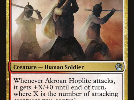 Akroan Hoplite [Theros] For Sale