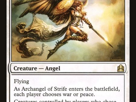 Archangel of Strife [Commander 2011] on Sale