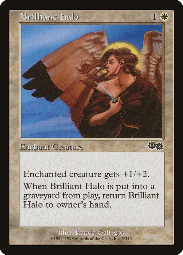 Brilliant Halo [Urza s Saga] Sale