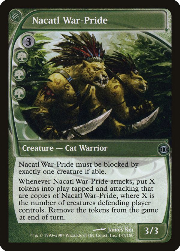 Nacatl War-Pride [Future Sight] For Discount